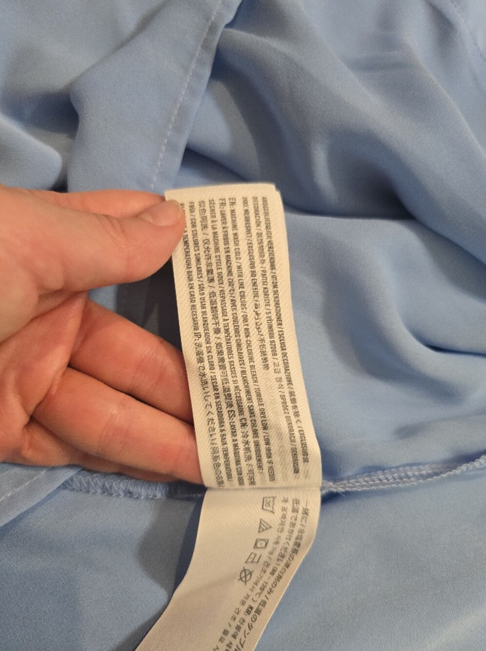 Abercrombie And Fitch XS Light Blue Tie-Front Cinch Summer Resort Midi Dress 2 4 - Picture 5 of 14